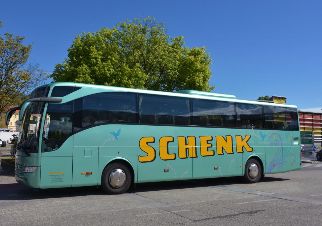 Mercedes Tourismo von SCHENK Reisen aus der BRD.