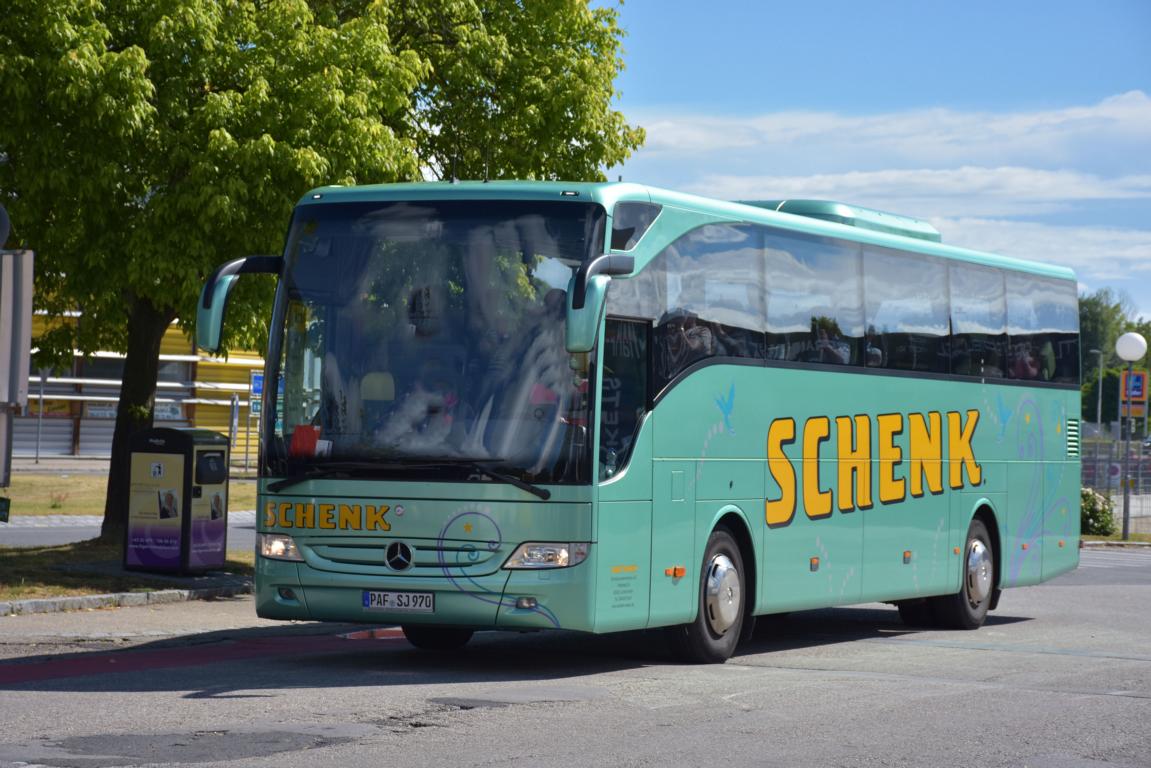 Mercedes Tourismo von SCHENK Reisen aus der BRD.