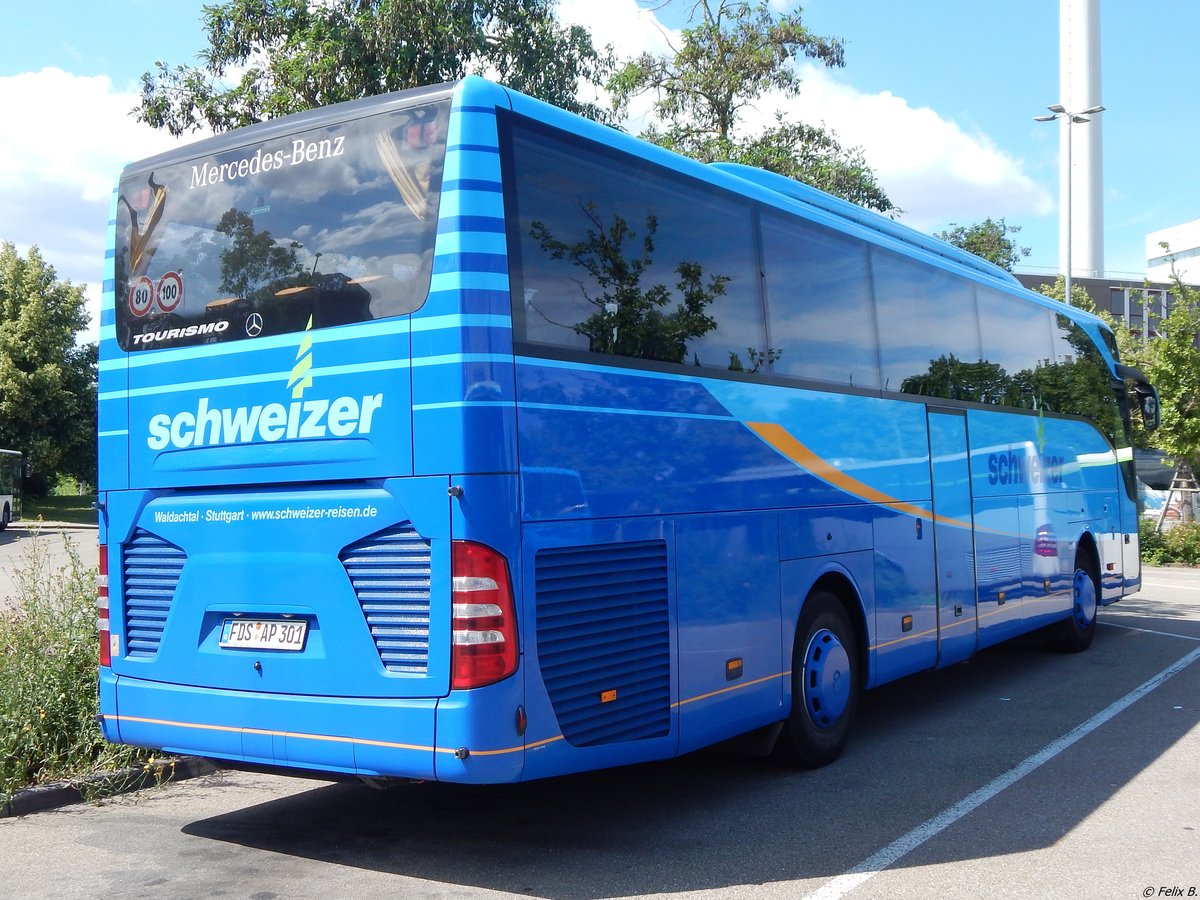 Mercedes Tourismo von Schweizer aus Deutschland in Sindelfingen.