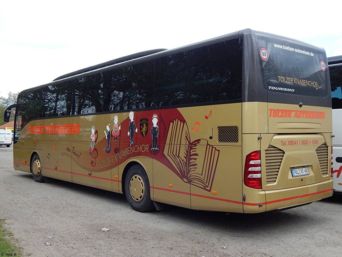 Mercedes Tourismo von Tölzer Autoreisen aus Deutschland in Binz.