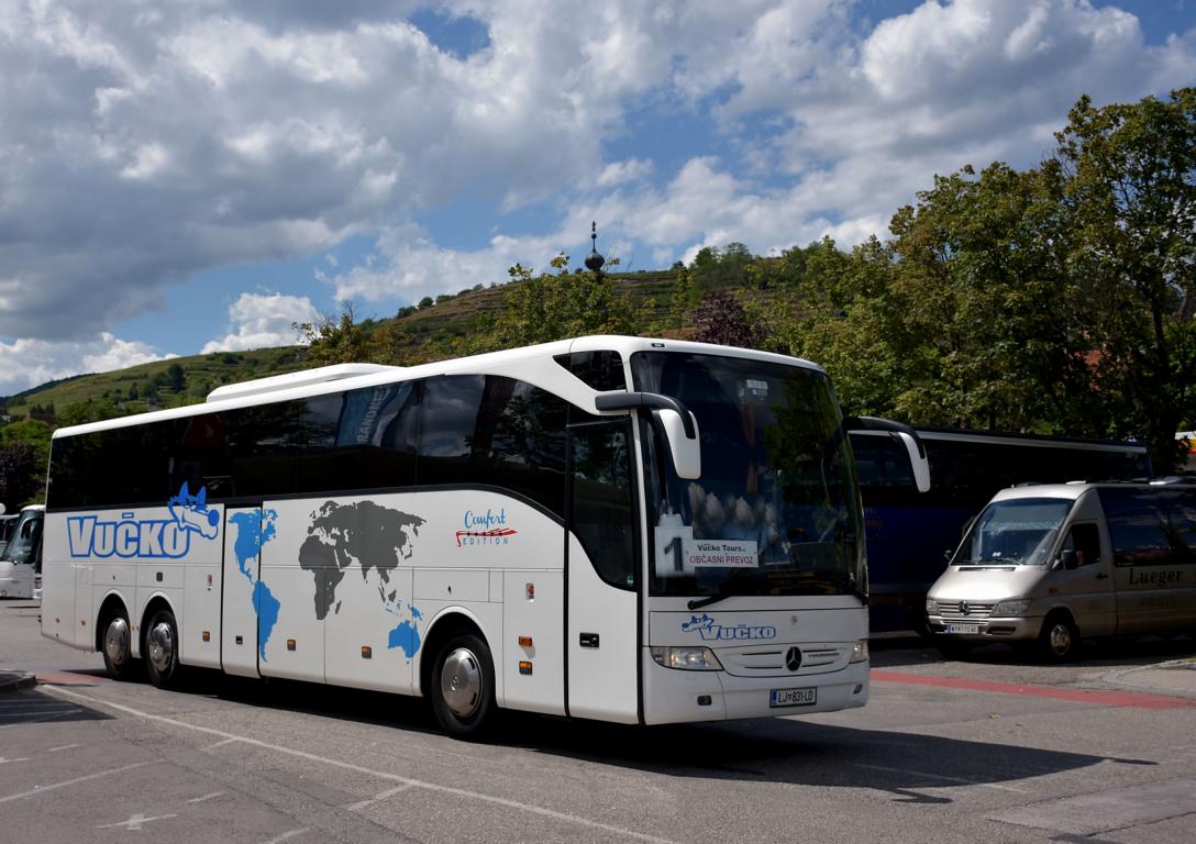 Mercedes Tourismo von Vucko Tours.si 06/2017 in Krems.