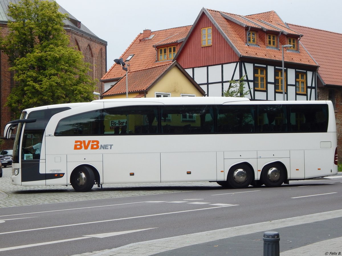 Mercedes Travego von BVB.net aus Deutschland in Stralsund.