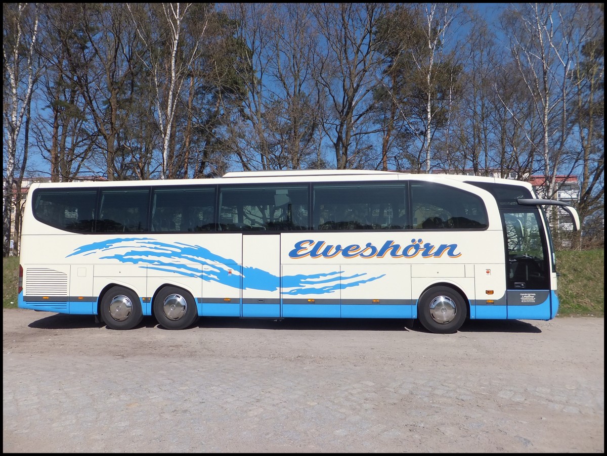 Mercedes Travego von Elveshrn aus Deutschland in Binz.