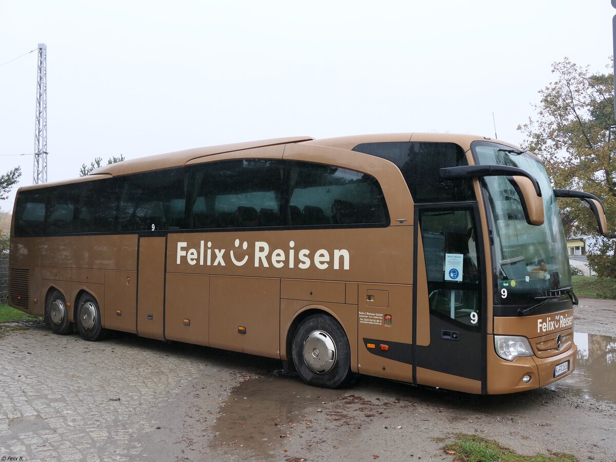 Mercedes Travego von Felix-Reisen aus Deutschland in Binz.