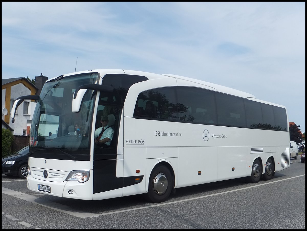 Mercedes Travego von Heike Bös aus Deutschland in Sassnitz.