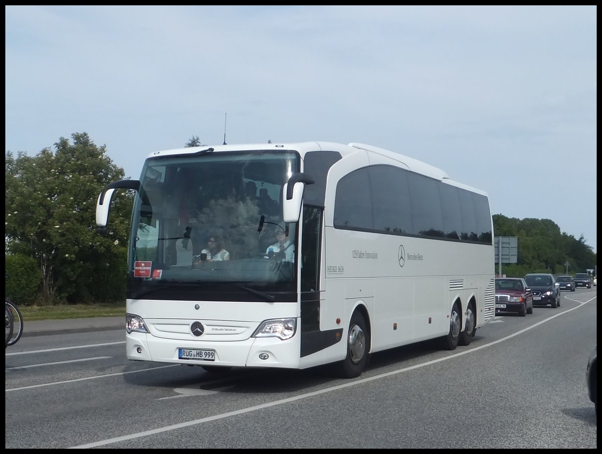 Mercedes Travego von Heike Bös aus Deutschland in Sassnitz.