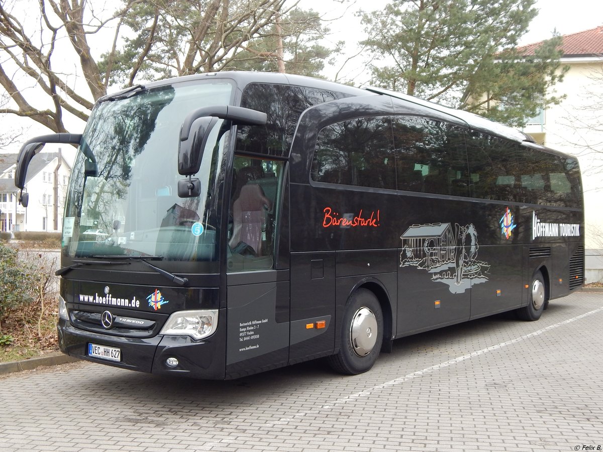 Mercedes Travego von Höffmann Touristik aus Deutschland in Binz. 