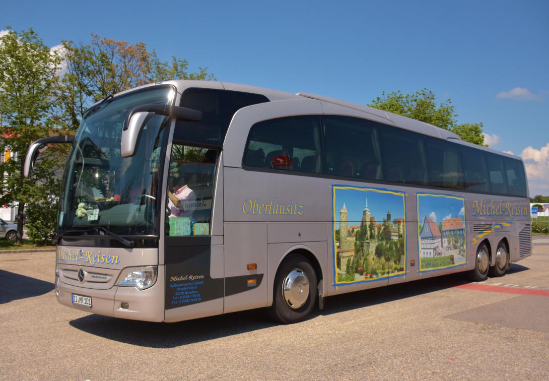 Mercedes Travego von Michel Reisen aus der BRD 2018 in Krems.