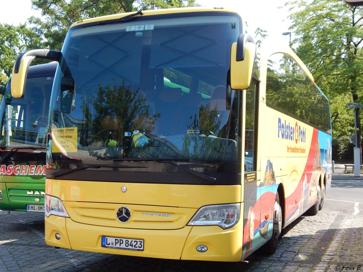 Mercedes Travego der Mitteldeutsche Reisebus GmbH Deutschland in Berlin.