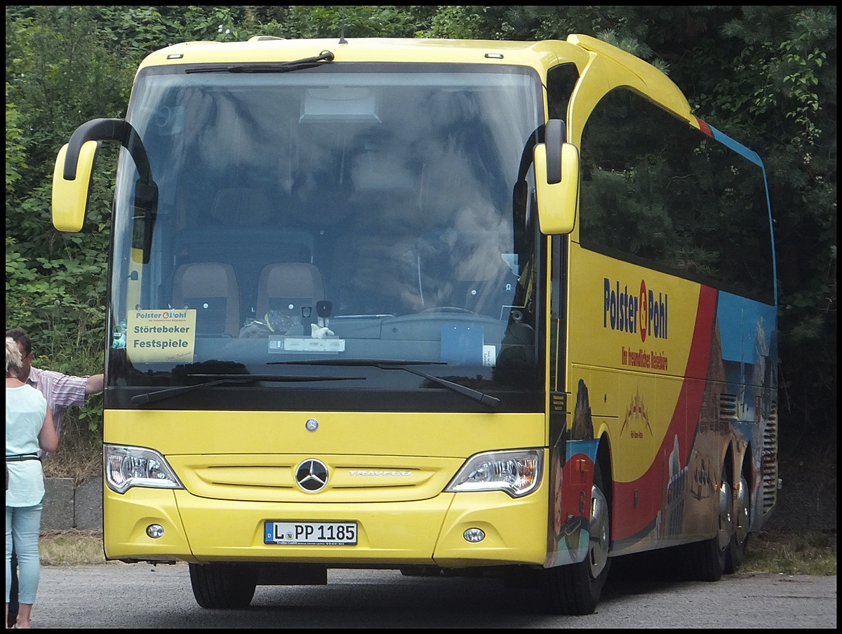 Mercedes Travego von Polster & Pohl aus Deutschland in Binz. 