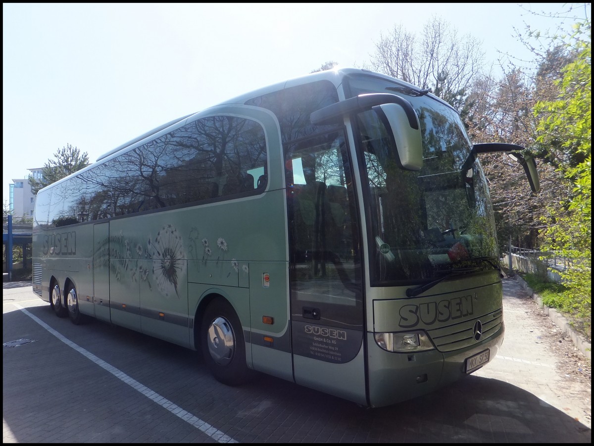 Mercedes Travego von Susen aus Deutschland in Binz.