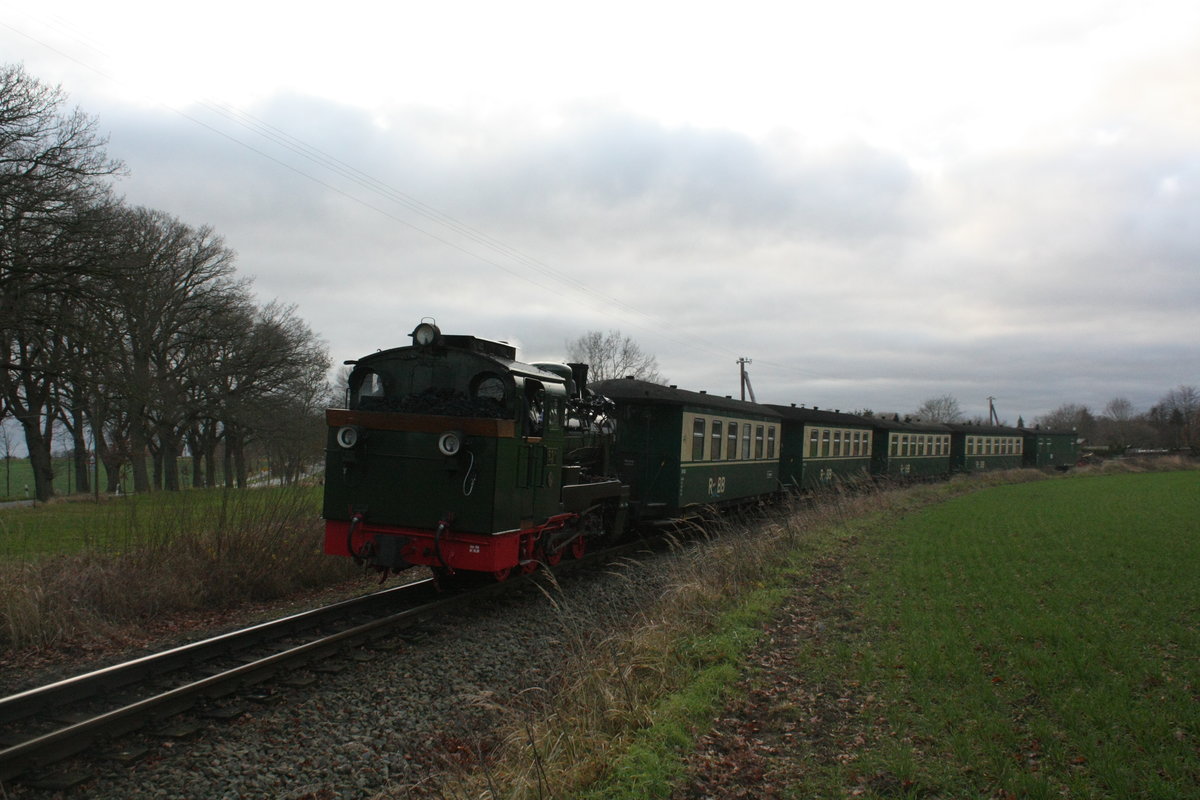 Mh 53 mit ziel Ostseebad Ghren bei Beuchow am 25.12.20