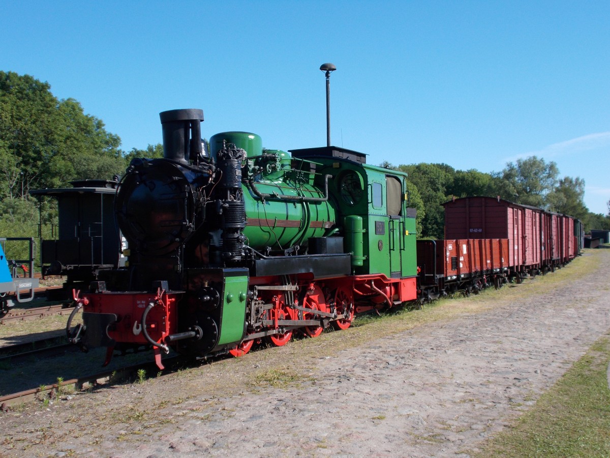 Mh53 ausgestellt zum Putbuser Bahnhofsfest am 15.Juni 2014.