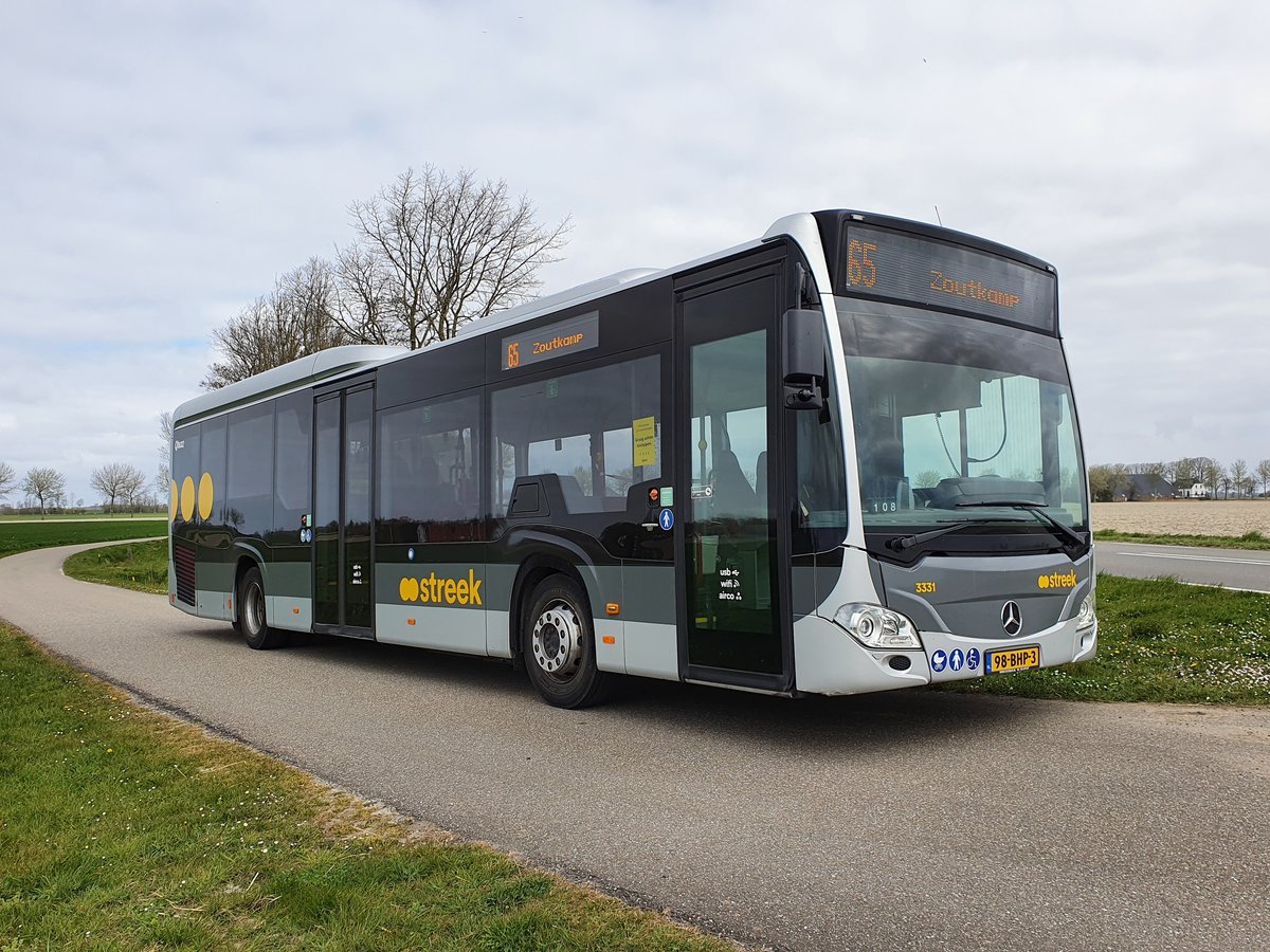 Midhalm . 2020-04-14 . Qbuzz . 3331 (3327-3368) . 98-BHP-3 . 2016 . Mercedes-Benz . O530Ü Citaro