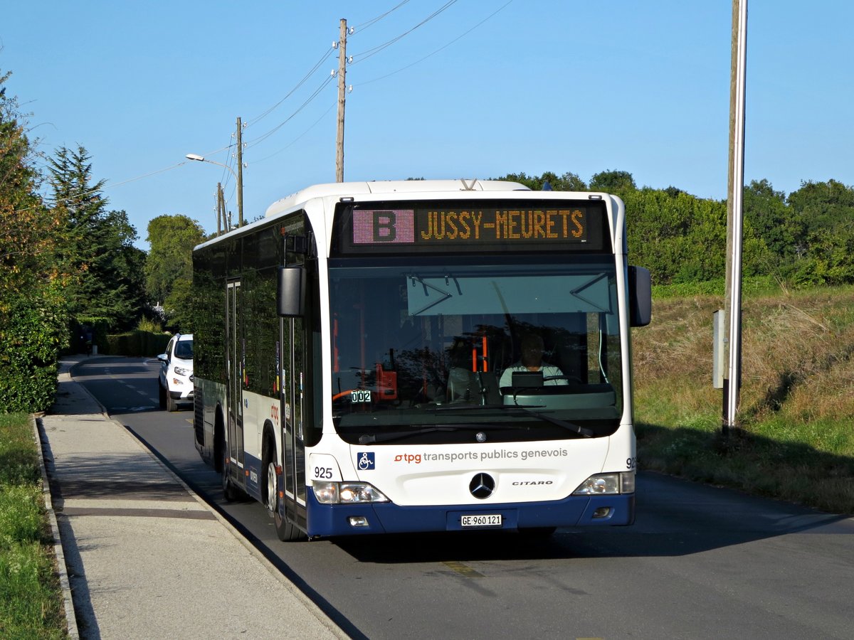 Midibus sur la B.