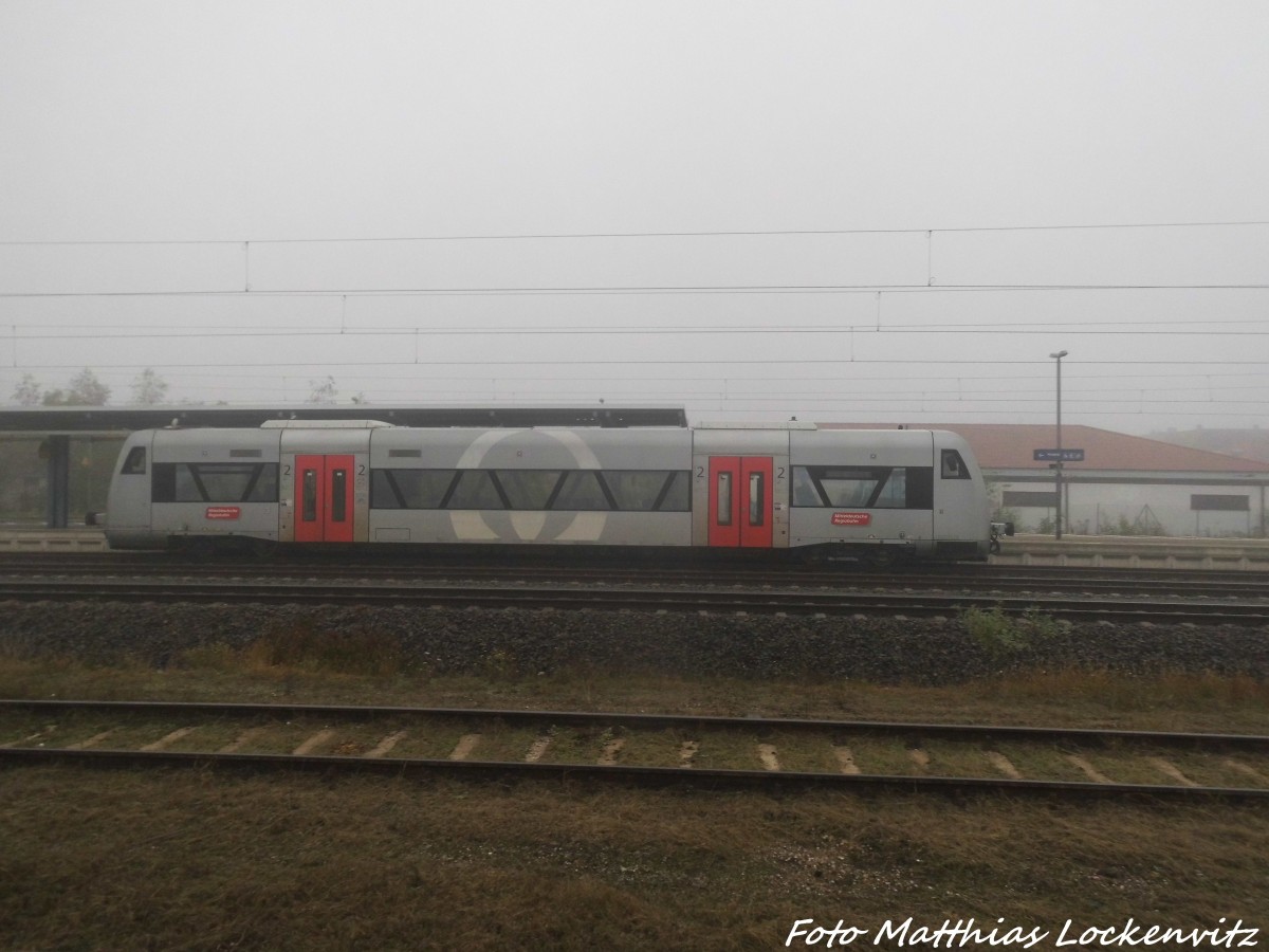 MRB VT 020 unterwegs ins SFW Delitzsch aam 29.10.15