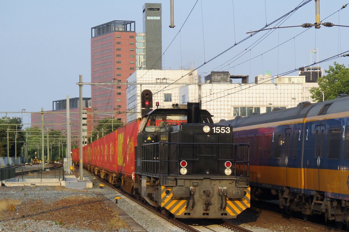 MRCE 1553 durchfahrt am 19 Juli 2018 Tilburg.