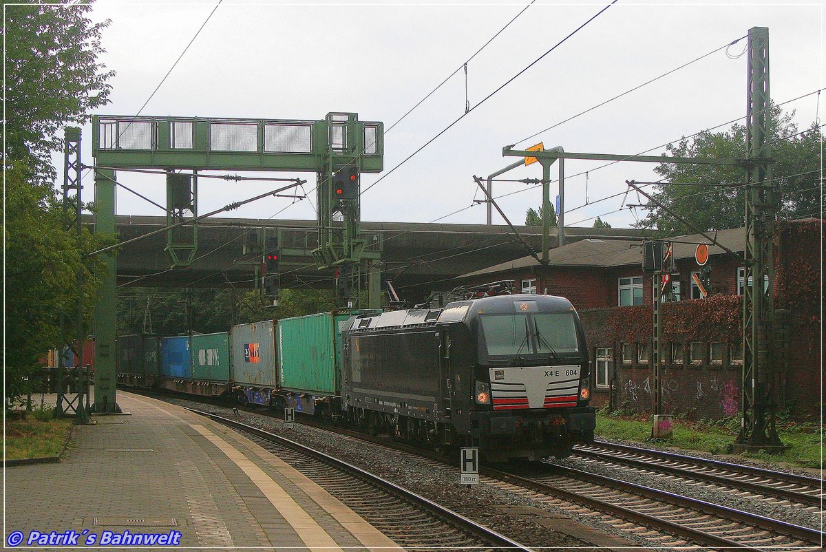 MRCE 193 602 mit Containerzug
am 03.09.2019 in Hamburg-Harburg