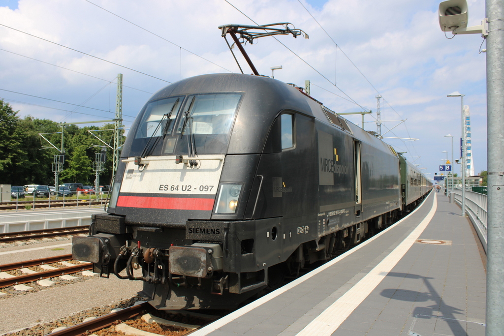 MRCE-Stier am 11.06.2022 in Warnemünde.