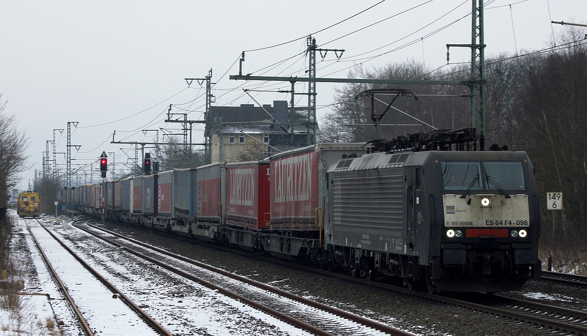 MRCE/TXL 189 998-8 Jübek 12.02.2017