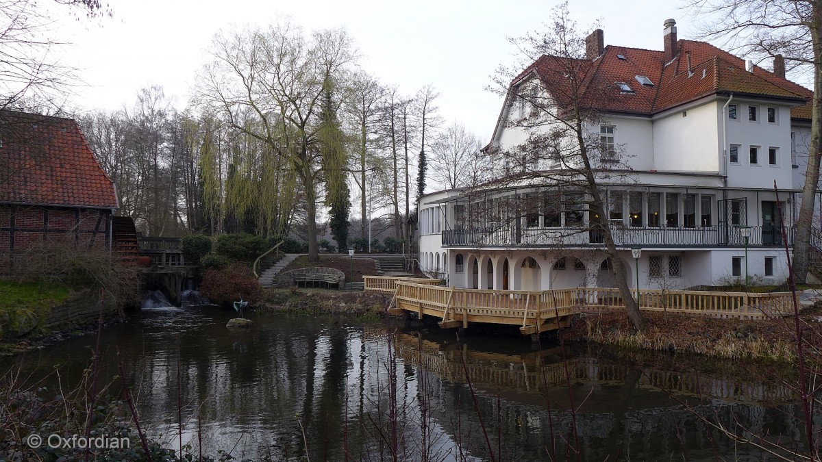 Munster (Örtze), an der historischen Wassermühle.