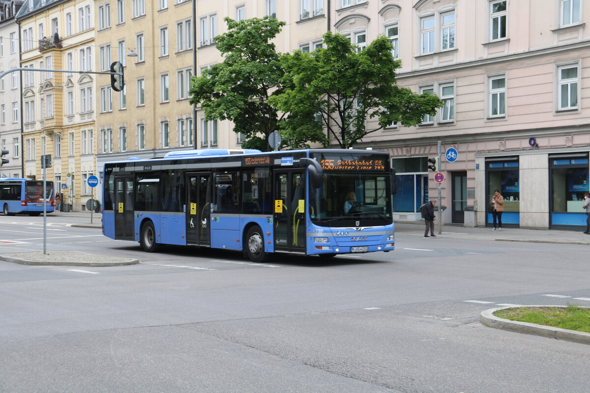 MVG Mnchen - Nr. 4310/M-VG 4310 - MAN am 26. Mai 2021 in Mnchen (Aufnahme: Martin Beyer)