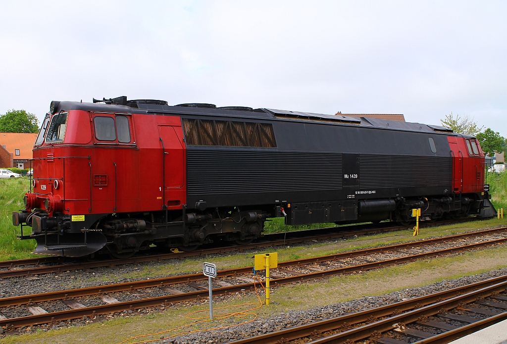 MZ 1439(9286 000 1439-5 DK-NEG) der neg steht abgestellt in Niebüll. 01.06.2013