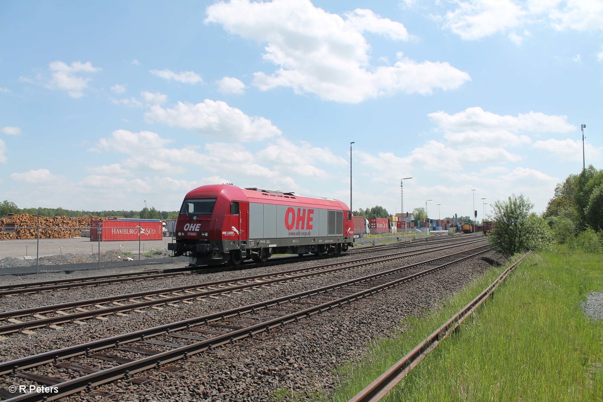 Nachschuss auf 270082 beim umsetzten in Wiesau. 26.05.16