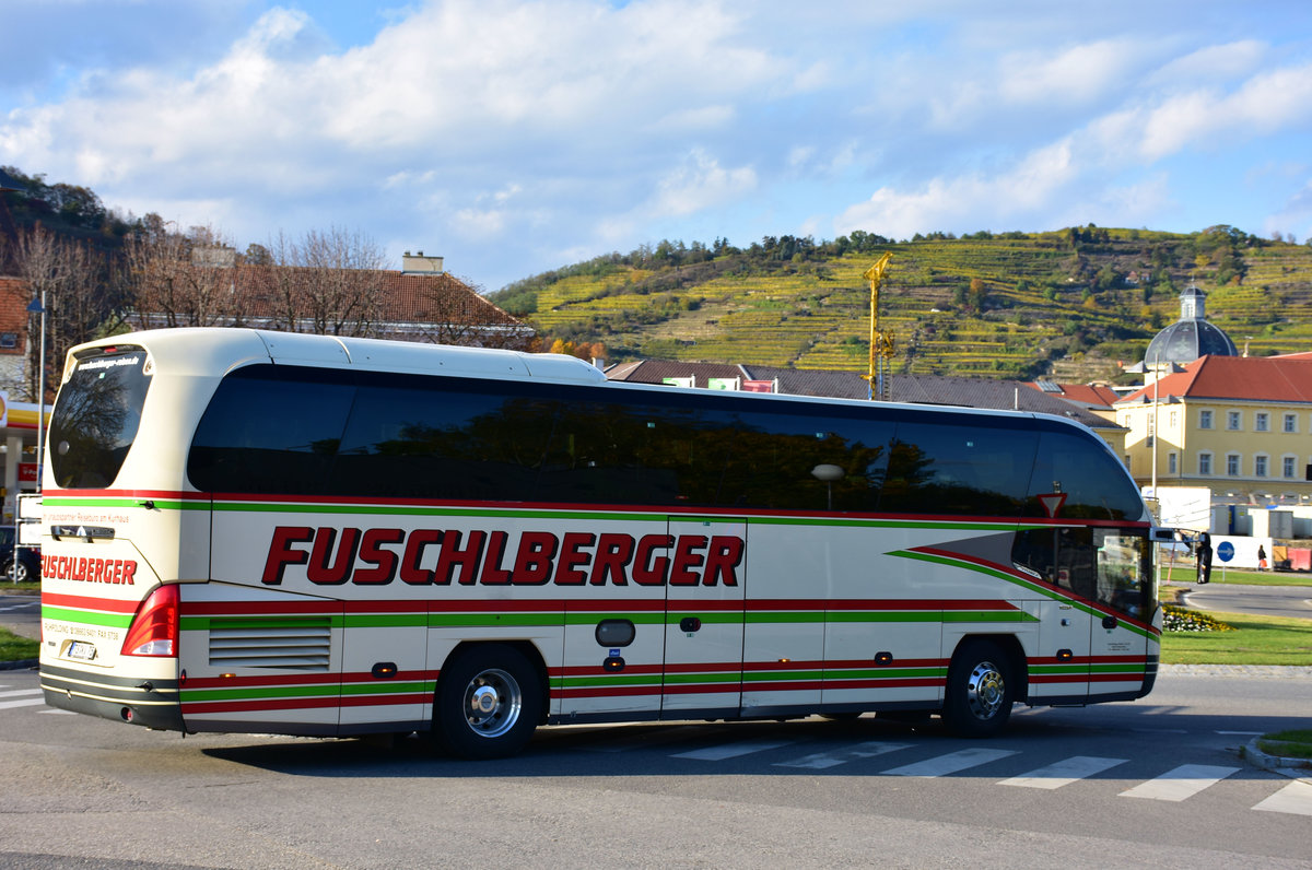 Neoplan Cityliner von Fuschlberger Reisen aus der BRD in Krems.