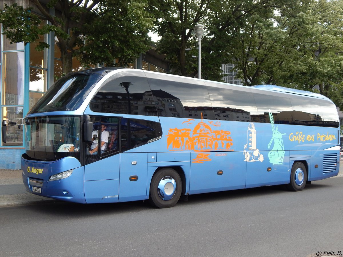 Neoplan Cityliner von Günter Anger aus Deutschland in Berlin.