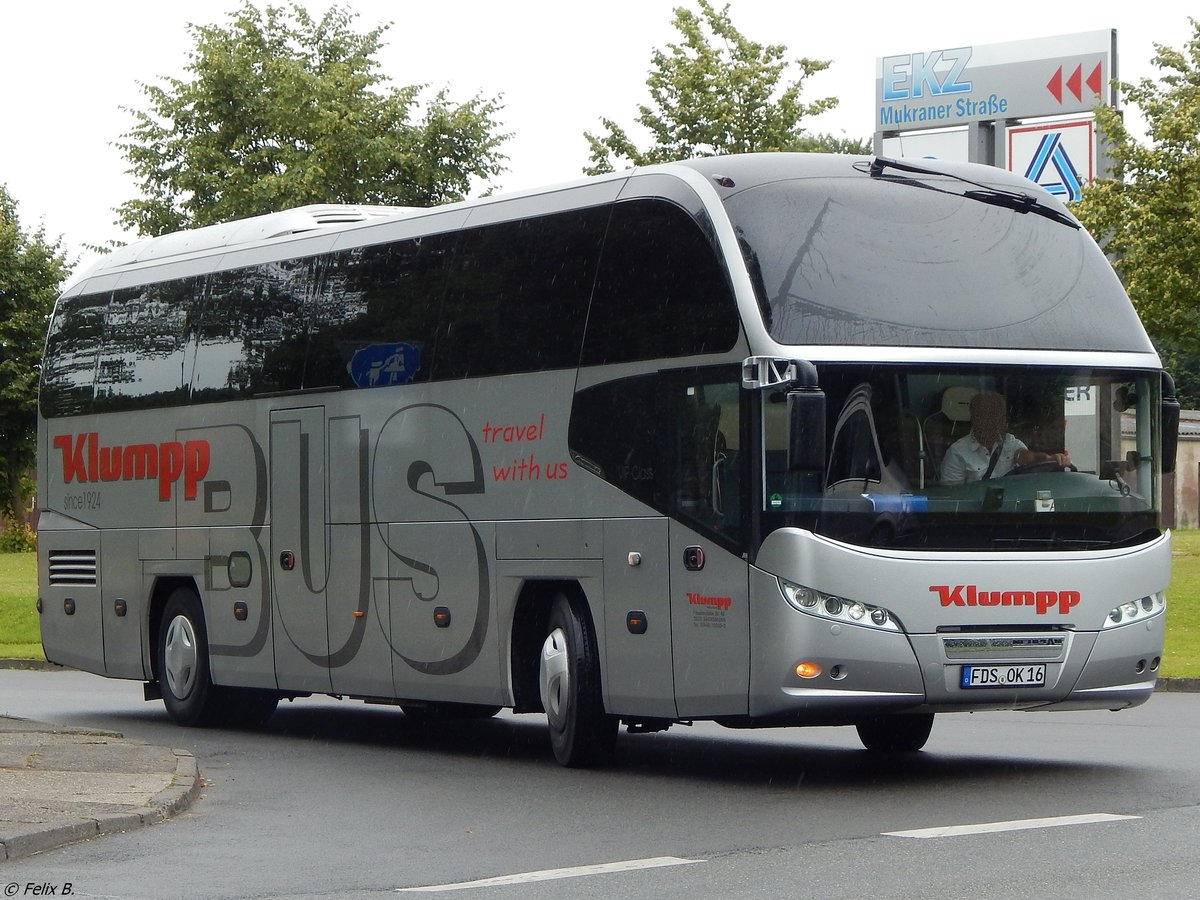 Neoplan Cityliner von Klumpp aus Deutschland in Sassnitz.