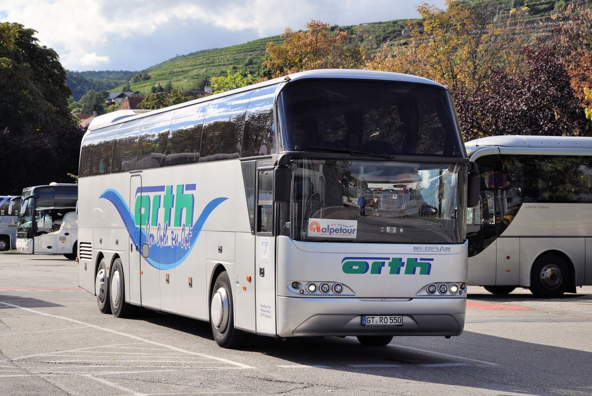 Neoplan Cityliner von ORTH/BRD im September 2013 in Krems.