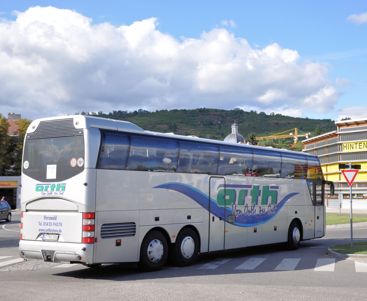 Neoplan Cityliner von ORTH/BRD im September 2013 in Krems.