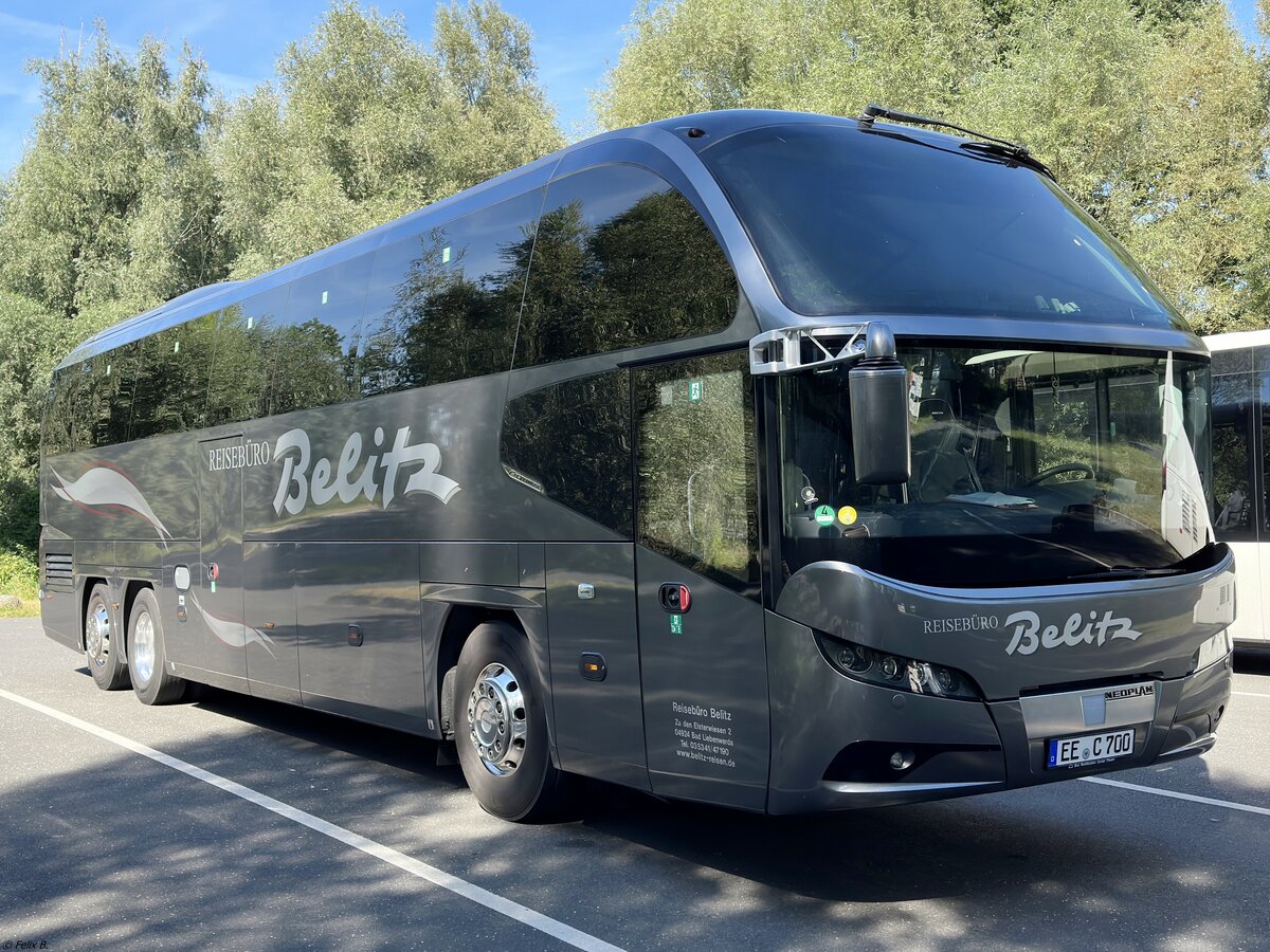 Neoplan Cityliner vom Reisebüro Belitz aus Deutschland in Plau am See.