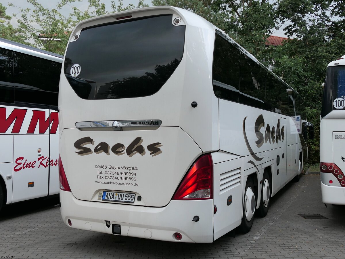 Neoplan Cityliner von Sachs aus Deutschland in Binz.