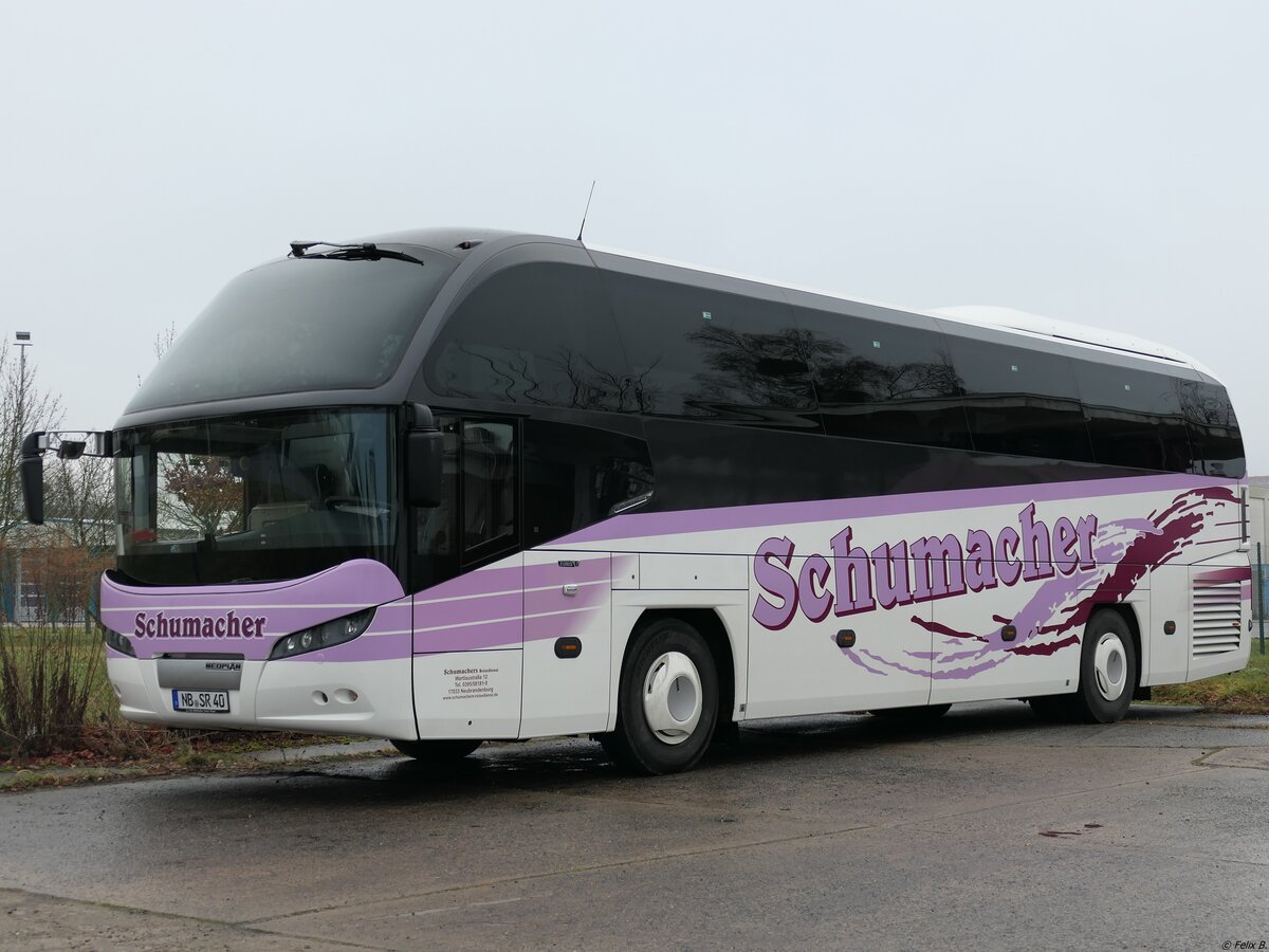 Neoplan Cityliner von Schumacher aus Deutschland in Neubrandenburg.