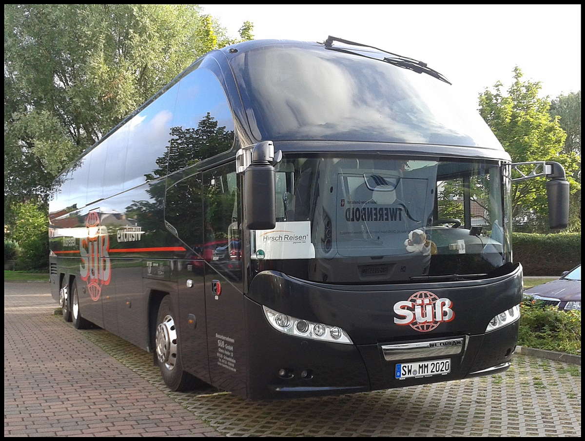 Neoplan Cityliner von Süß aus Deutschland in Bergen.