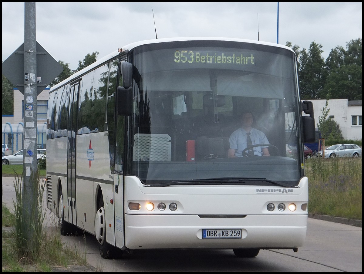 Neoplan Euroliner der Kstenbus GmbH in Rostock.