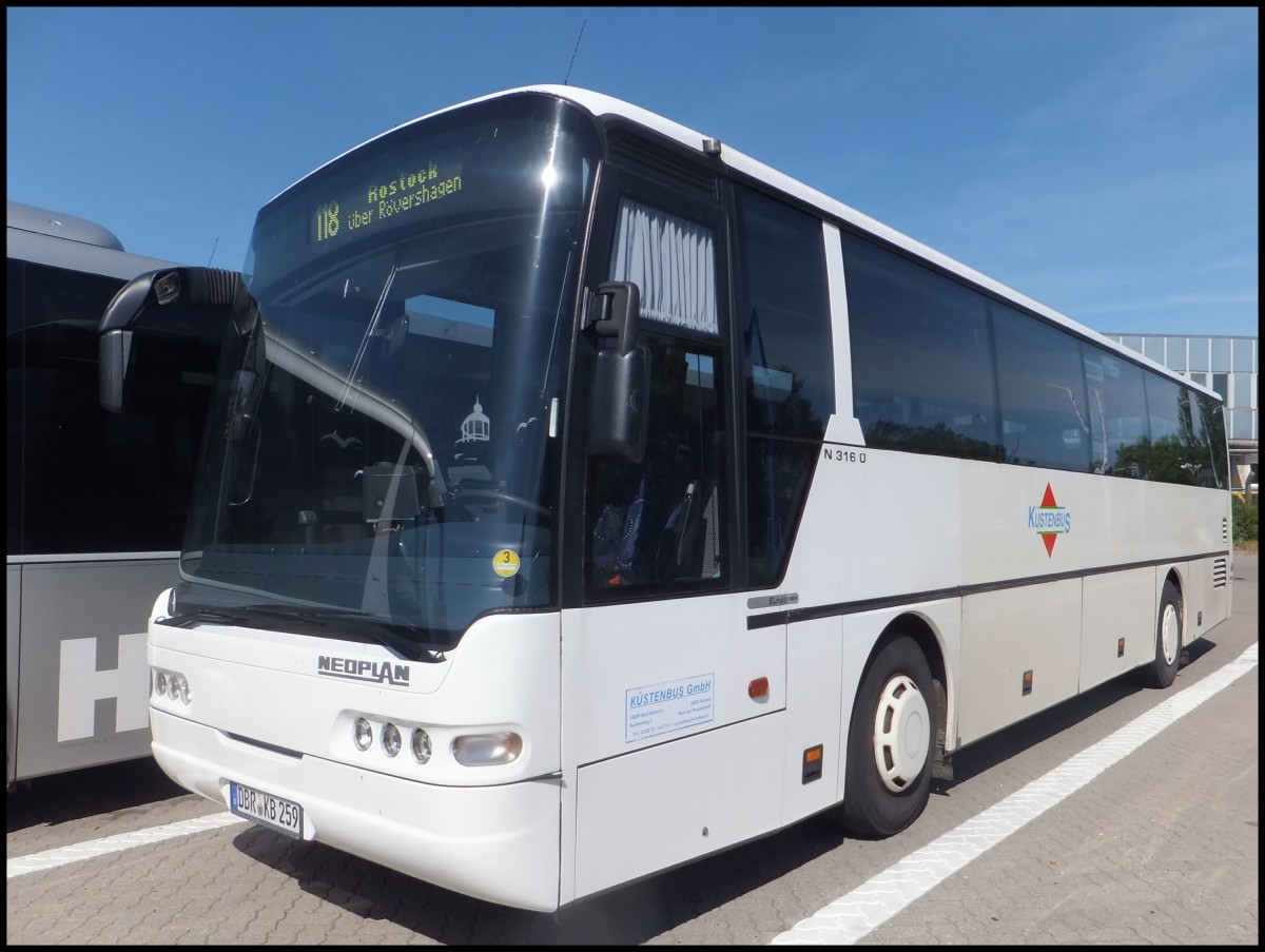 Neoplan Euroliner der Kstenbus GmbH in Rostock.