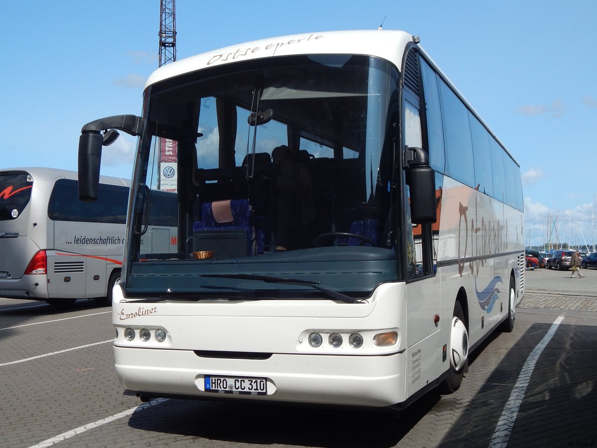 Neoplan Euroliner von Ostseeperle aus Deutschland in Stralsund.