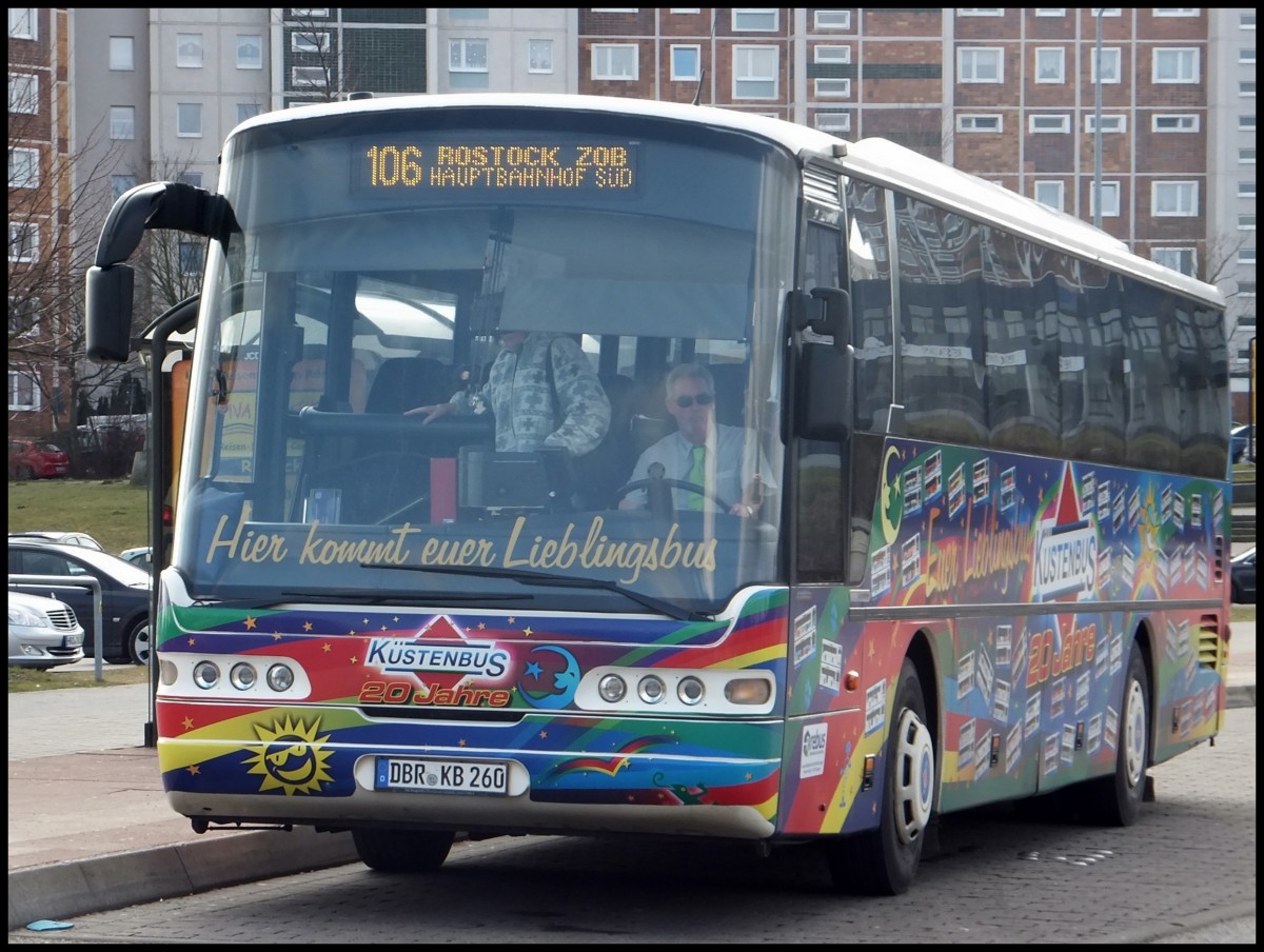 Neoplan Euroliner von Regionalbus Rostock in Rostock.