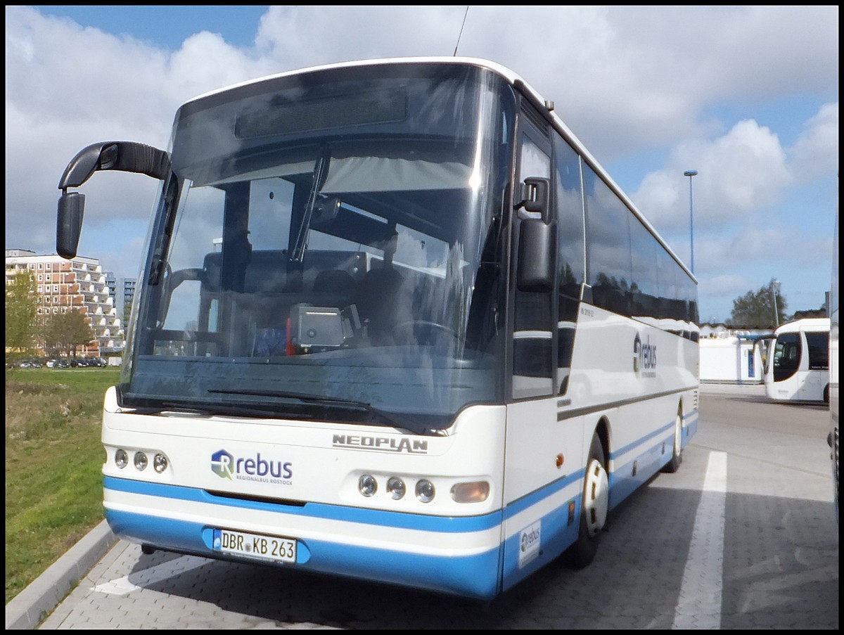 Neoplan Euroliner von Regionalbus Rostock in Rostock.