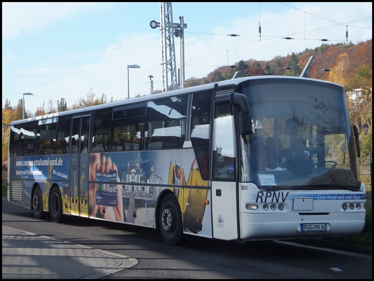 Neoplan Euroliner der RPNV in Sassnitz.