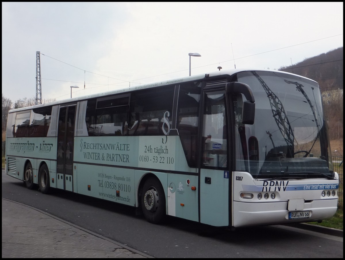 Neoplan Euroliner der RPNV in Sassnitz.