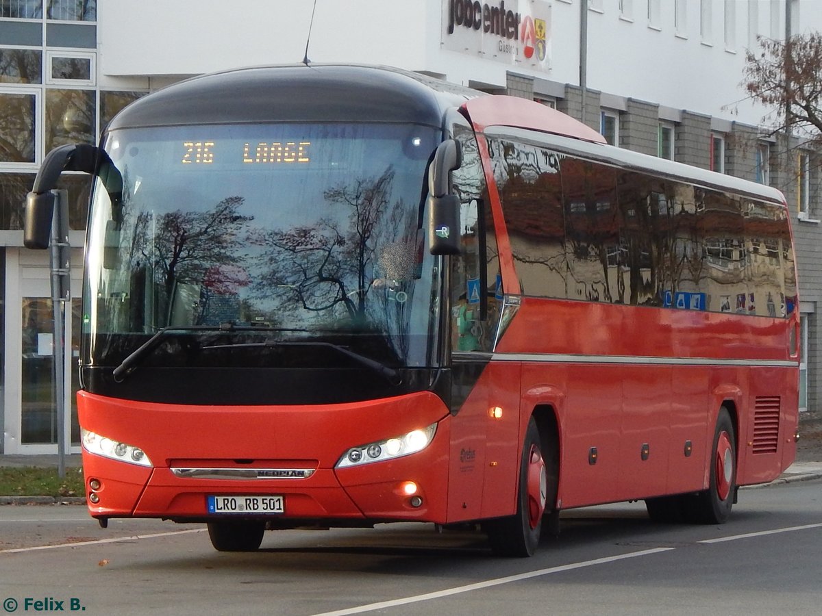 Neoplan Jetliner von Regionalbus Rostock in Güstrow.