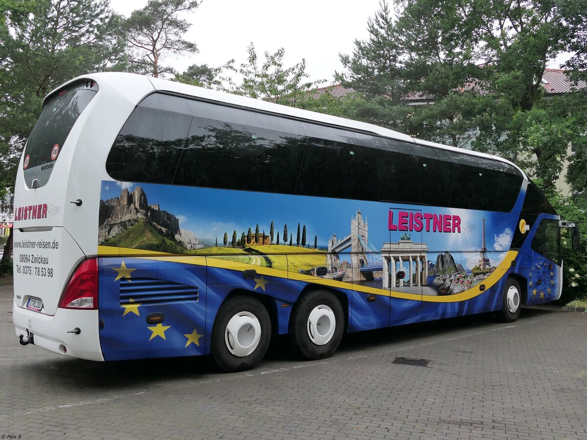 Neoplan Starliner von Leistner Reisen aus Deutschland in Binz.