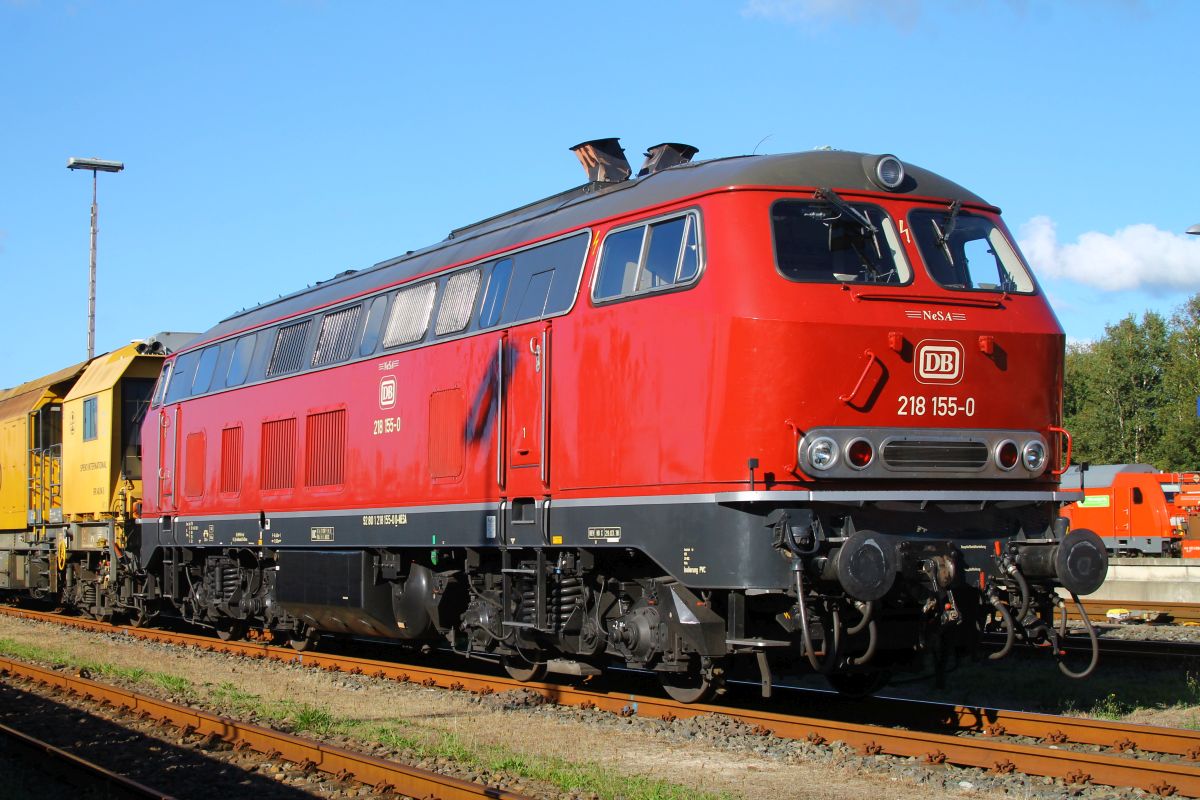 NeSA 218 155 abgestellt in Niebll Gbf 06.09.2025
