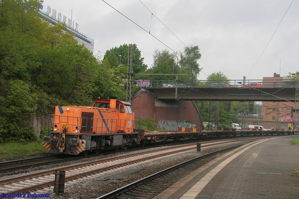 NRAIL 1275 803 mit ARS Altmann am 09.05.2019 in Hamburg-Harburg