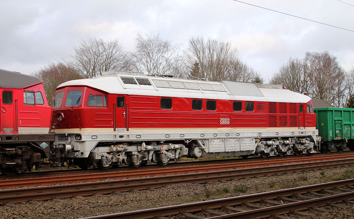 NRE 132 426-8 in nachempfundener DR-Originallackierung Jübek 28.02.2020