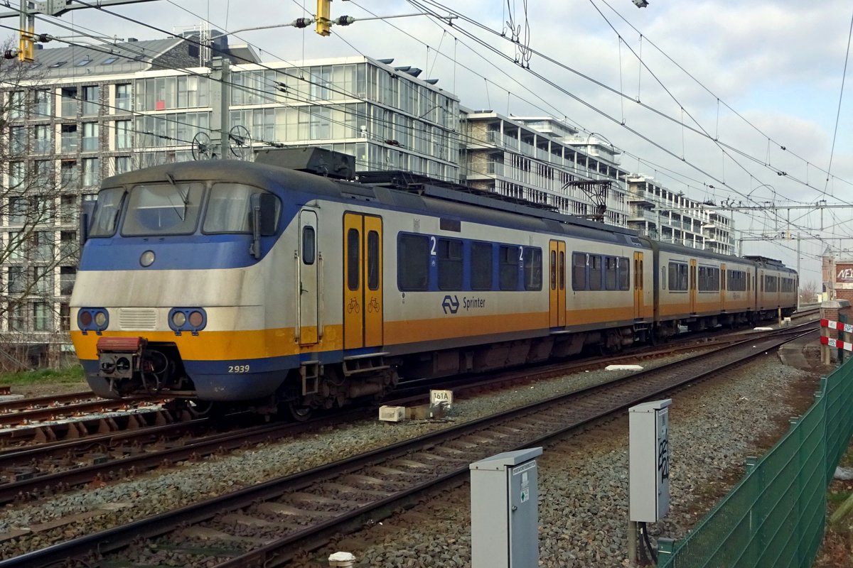 NS 2939 treft am 6.Februar 2020 in Nijmegen ein.